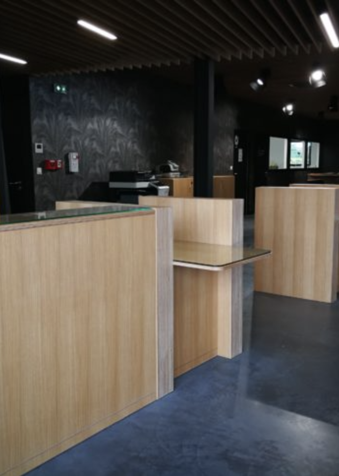 Chantier Showroom Linconyl